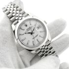 Image 8 of Rolex Datejust 41mm 'White Stick Dial' 126300; Automatic men's watch