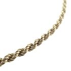 Image 4 of Gold long twisted link chain