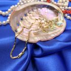 Image 2 of Gold flat fantasy chain | 45.5 cm