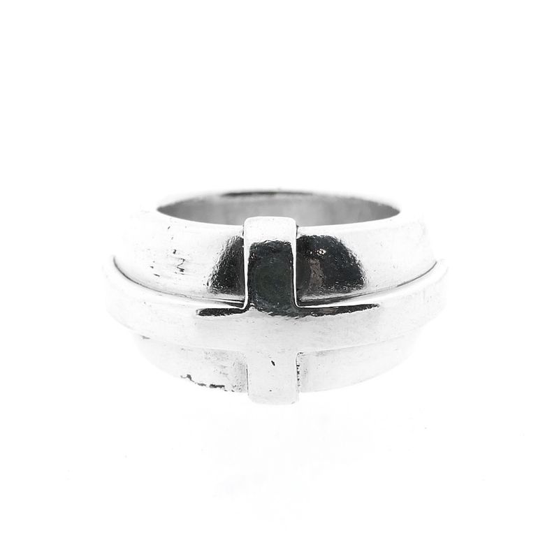 Image 3 of Wide silver ring with cross | JOOP!