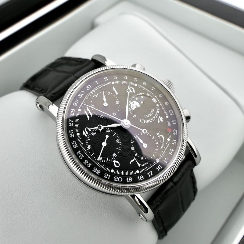 Image 16 of Chronoswiss Lunar Chronograph CH7523; Automatic men's watch with moon phase