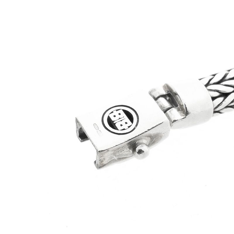 Image 7 of Silver Buddha to Buddha bracelet; Ellen | 19 cm