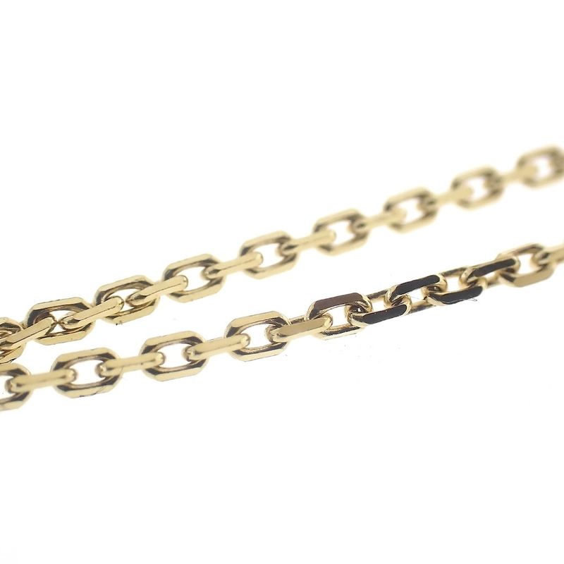 Image 3 of Gold anchor link chain | 45.5 cm