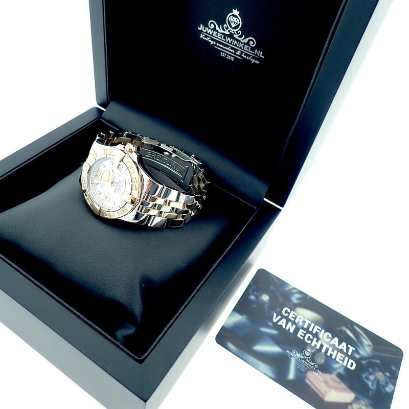 Image 2 of Breitling Galactic 'Mother of Pearl'; Women's watch with diamonds