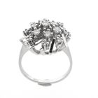 Image 3 of White gold cocktail ring with diamond | 0.5 ct.