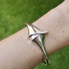 Image 3 of Silver fantasy slave bracelet | Ø 62 mm