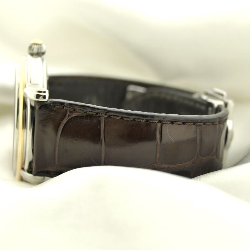 Image 12 of Maurice Lacroix Masterpiece 'Grand Guichet'; Automatic 18k gold/steel men's watch