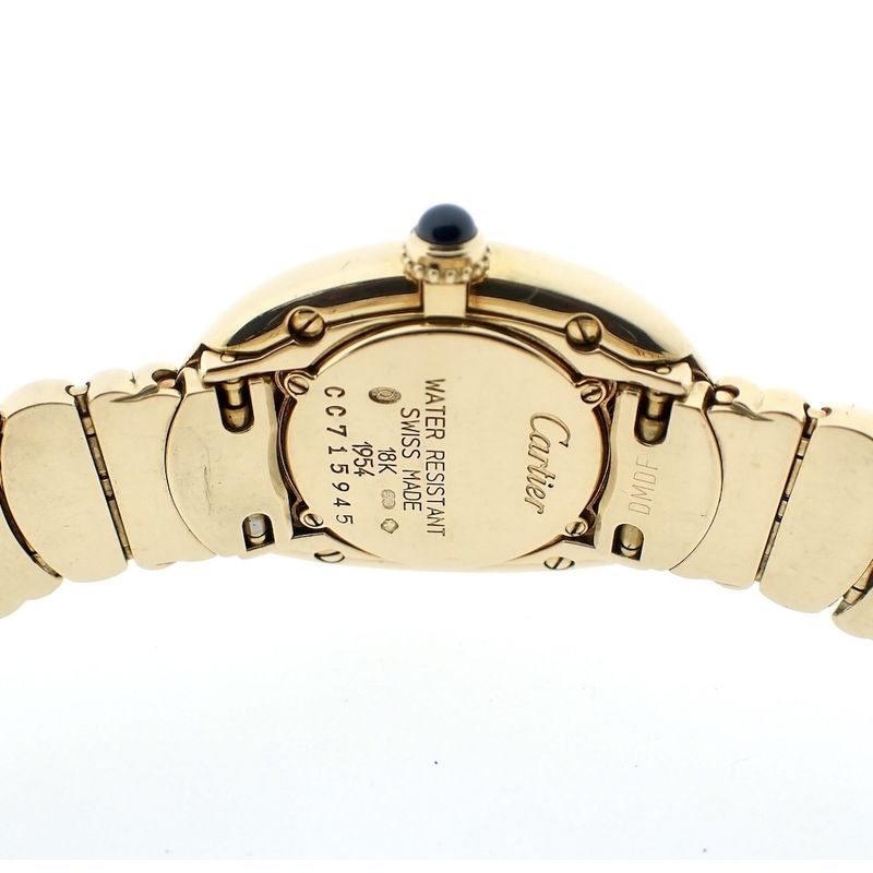 Image 7 of Cartier Baignoire 1954; 18k. gold ladies watch