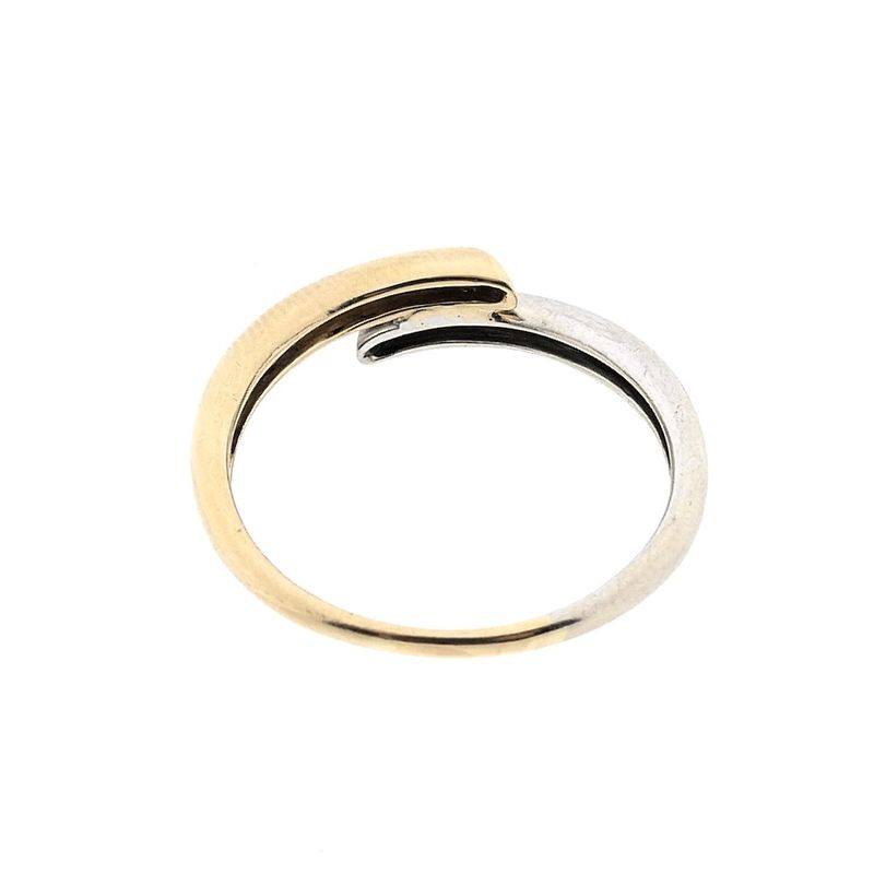 Image 3 of Two-tone gold ring
