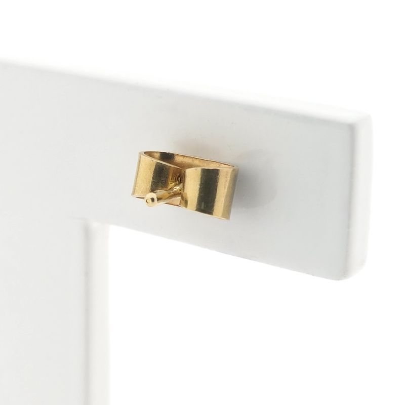 Image 5 of Gold stud earrings; Scandinavian design