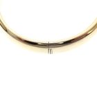 Image 3 of Gold smooth slave bracelet; Size M