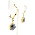 Image 5 of Gold Earrings with Hematite