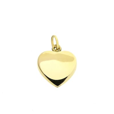 Image 1 of Gold pendant of a heart
