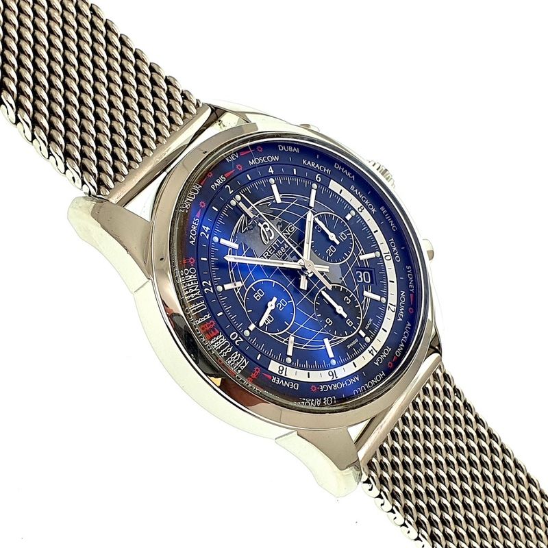 Image 2 of Breitling Transocean Unitime chronograph; Chronograph men's watch