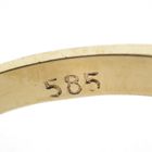 Image 8 of Ring with garnet stones and pearl | Vintage