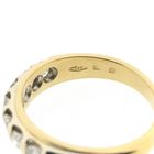 Image 9 of 18-karat two-tone gold ring with 0.42 ct. diamond