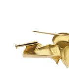 Image 6 of Lapponia bicolor gold brooch Lotus