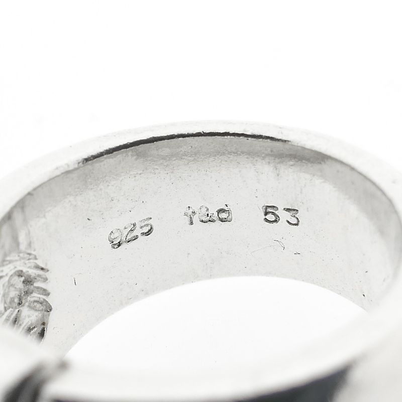Image 7 of Wide silver ring with cross | JOOP!