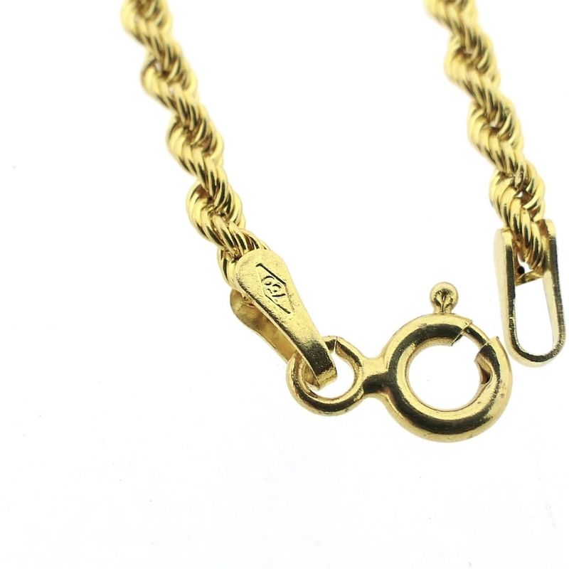 Image 6 of 18K Gold Twisted Link Chain | 50cm
