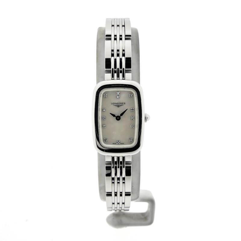 Image 3 of Longines Equestrian Collection L6.140.4; Women's watch with diamonds