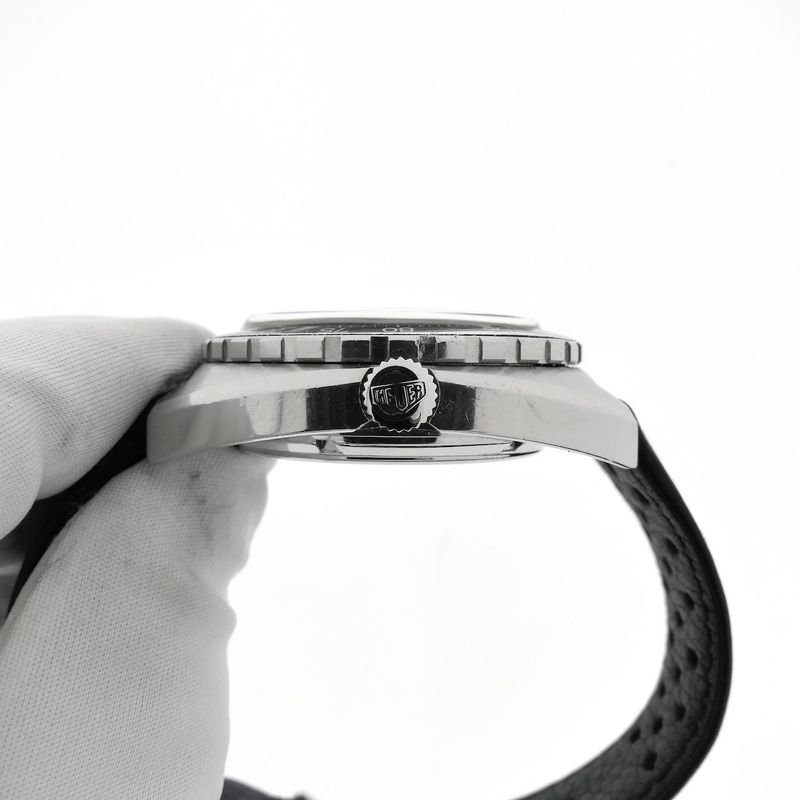 Image 6 of Heuer Autavia 1163 'Jo Siffert'; Vintage chronograph men's watch