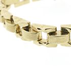 Image 7 of Gold Bismarck link bracelet