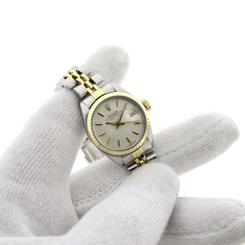 Image 13 of Rolex Datejust 26mm 6917; Gold/steel ladies watch