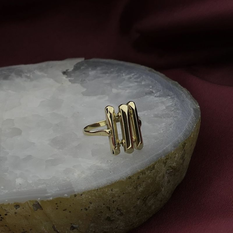 Image 6 of Golden artistic ring