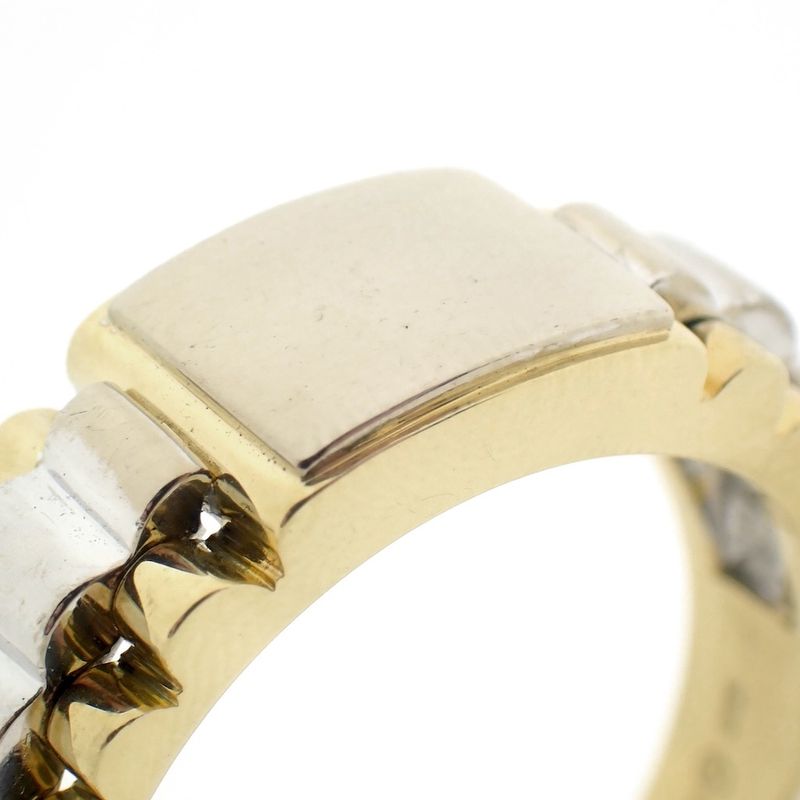 Image 4 of Two-tone Rolex President band ring | Men