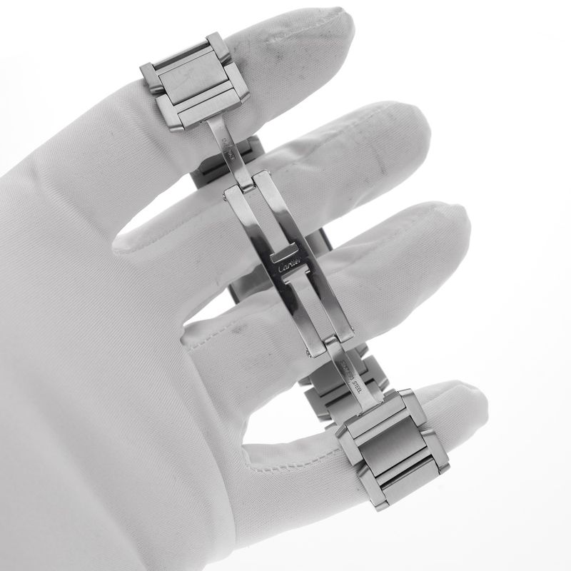 Image 10 of Cartier Tank Française 2302; Automatic unisex watch