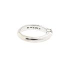 Image 5 of White Gold Solitaire Ring with Diamond; 0.08 ct.