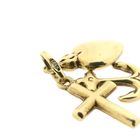 Image 5 of Gold Pendant; Faith, Hope, Love.