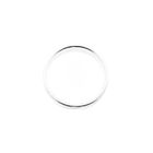 Image 3 of Silver ladies ring with diagonal relief