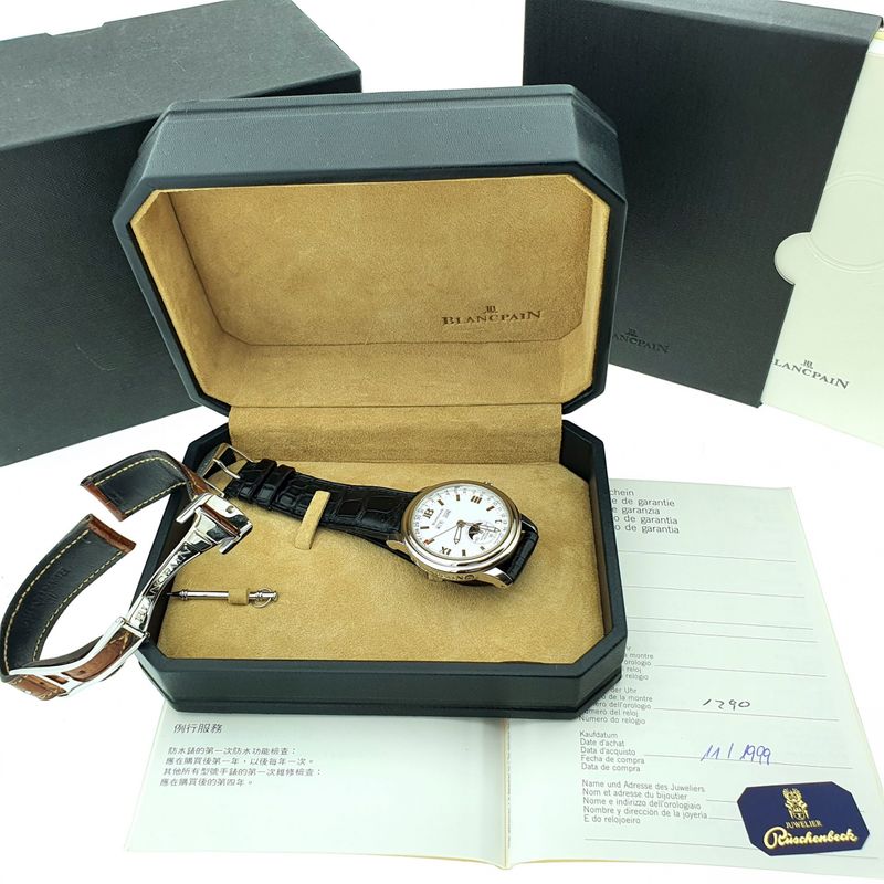 Image 3 of Blancpain Leman Moonphase; Men's watch