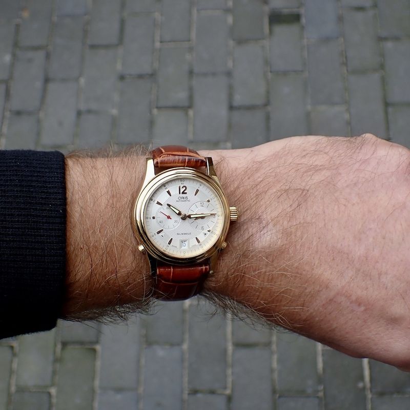 Image 6 of Oris Classic Worldtime; Automatic men's watch