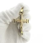 Image 3 of Gold pendant of cross with corpus