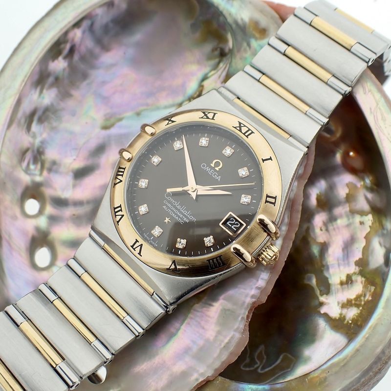 Image 4 of Omega Constellation Automatic; Watch with diamond dial