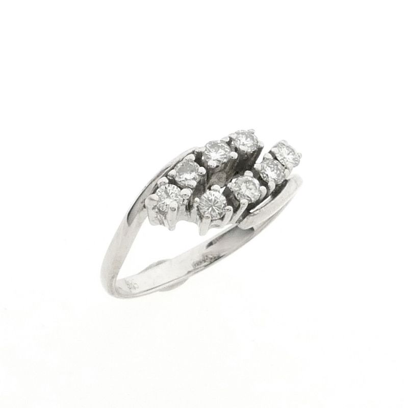 Image 7 of White gold ring with diamond | 0.40 ct.