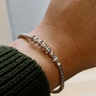 Image 12 of Fope White Gold Bracelet with Diamond; 0.15 ct; 18K; Size S
