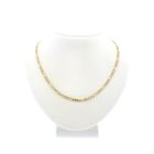 Image 7 of Two-tone gold Figaro chain | 52 cm