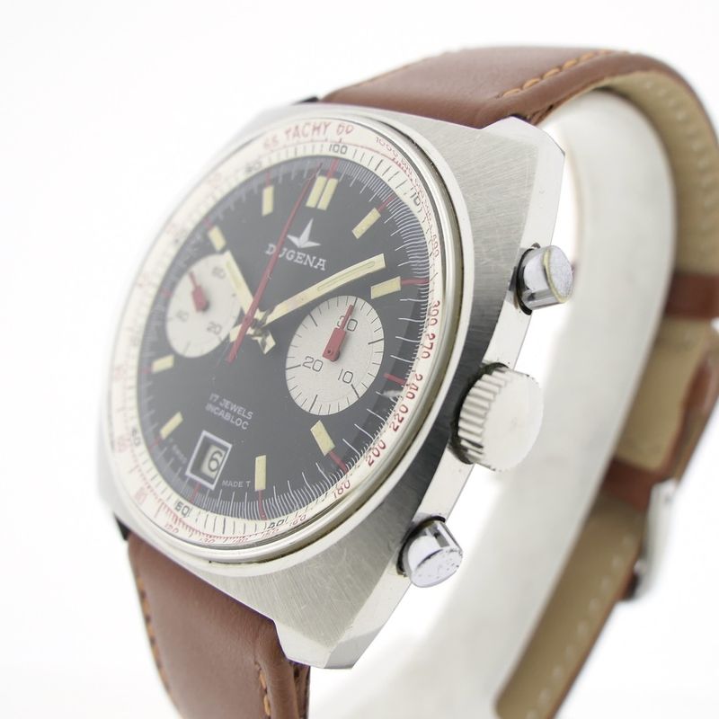 Image 20 of Dugena 136 Chronograph; Vintage men's watch