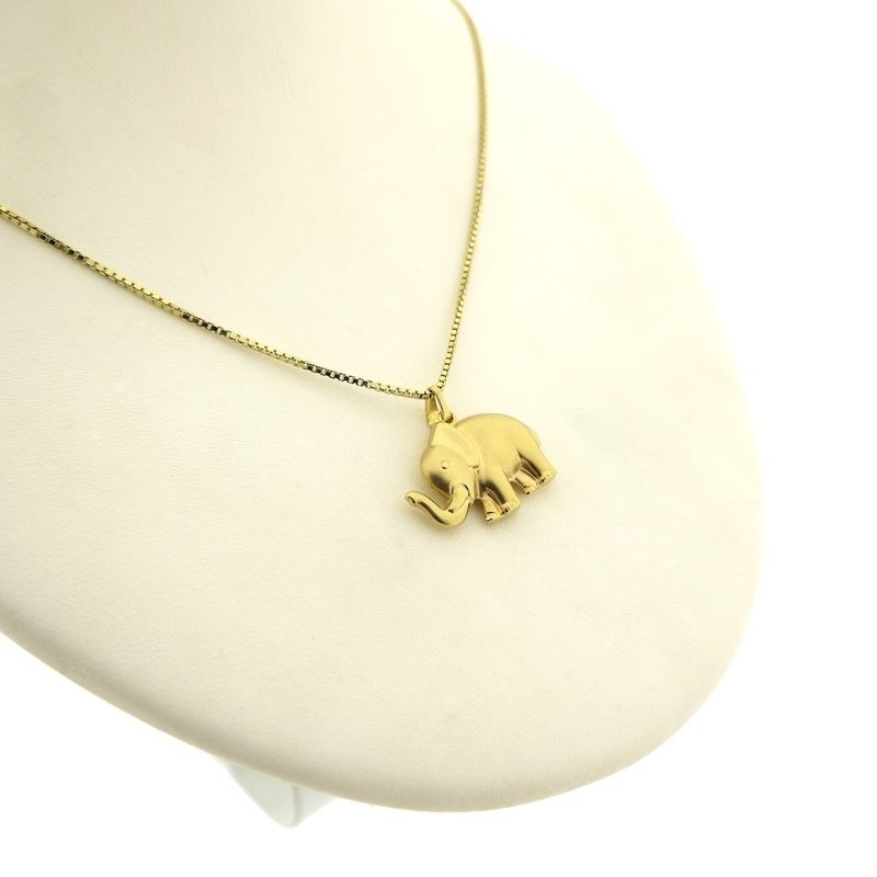 Image 6 of Gold elephant pendant