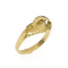 Image 1 of Golden abstract fantasy ring