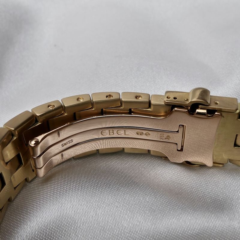 Image 17 of Ebel E-Type Automatic E8330C41; 18k gold men's watch