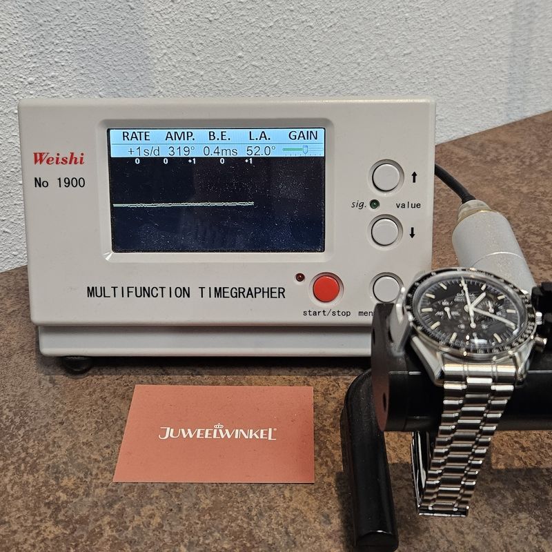 Image 23 of Omega Speedmaster Professional Moonwatch 3590.50.00; Chronograph men's watch (full set 1996)