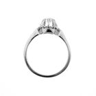 Image 8 of White gold solitaire ring with diamond | 0.31 ct.