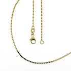 Image 1 of 9 carat thin Venetian link chain | 50 cm
