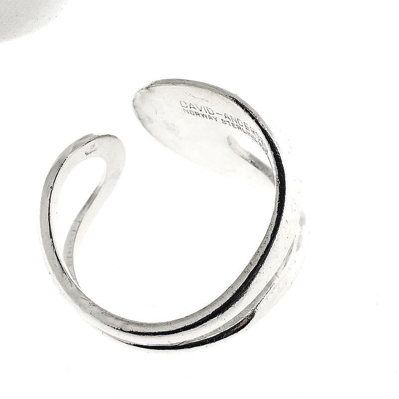 Image 5 of Silver wrap ring | David Andersen