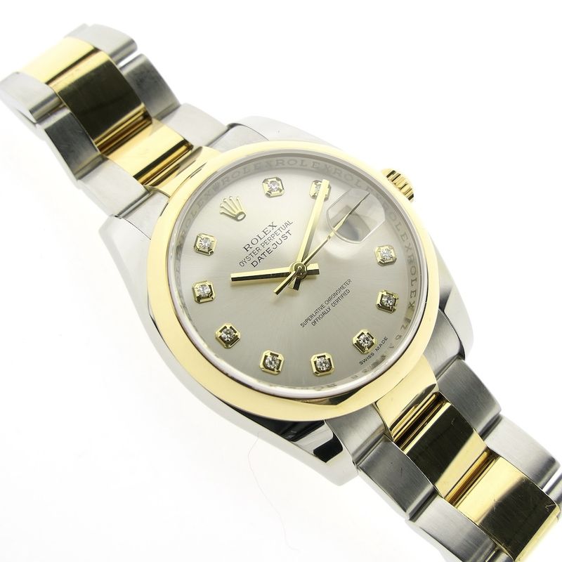 Image 5 of Rolex Datejust 116203; Automatic watch with diamond dial