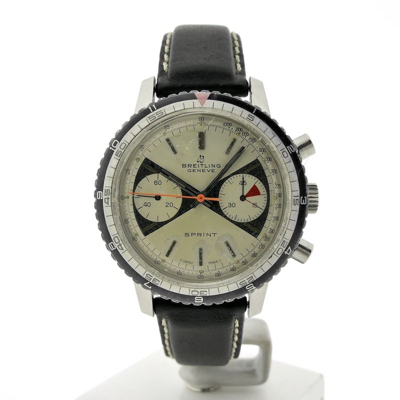 Image 14 of Breitling Sprint 2010 Chronograph; Vintage men's watch